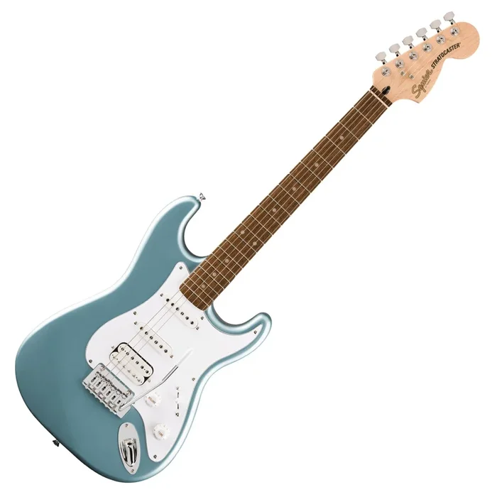 Squier Affinity Stratocaster Electric Guitar Junior HSS in Ice Blue Metallic – 0378180583