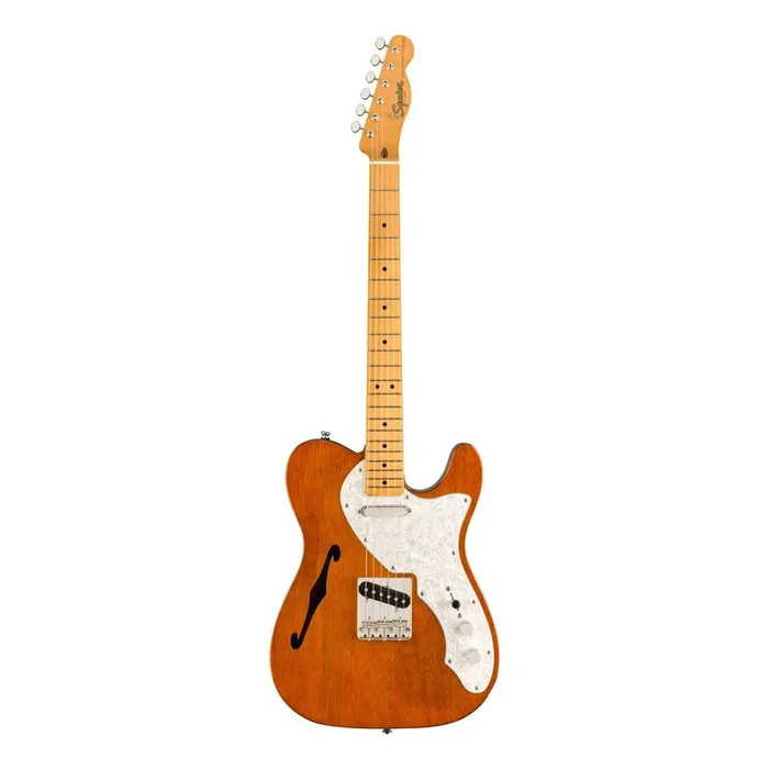 Squier Classic Vibe 60s Telecaster Thinline Electric Guitar – Maple Neck – Natural