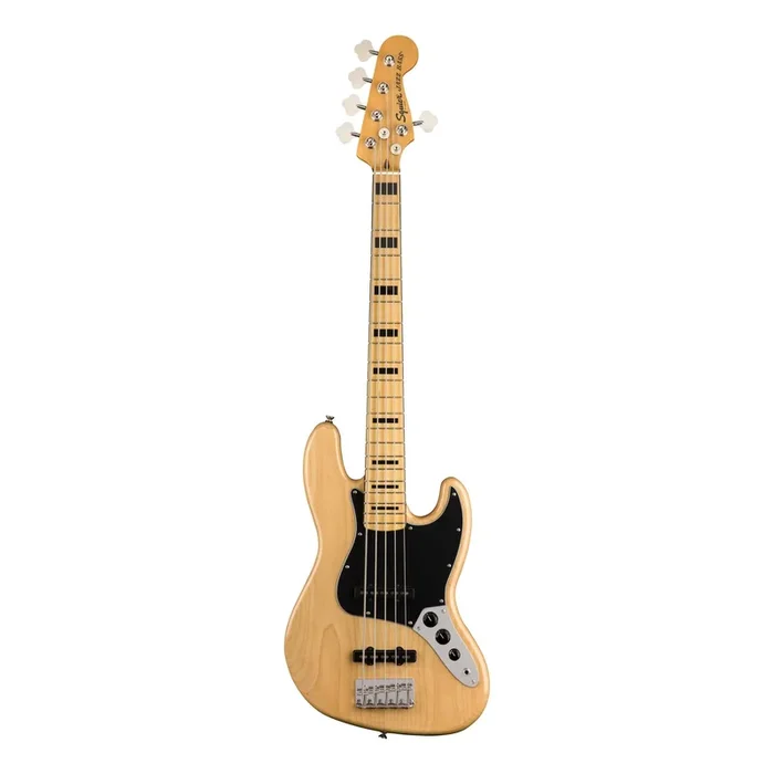Squier Classic Vibe 70s Jazz Bass V bass Guitar – Maple Neck – Natural