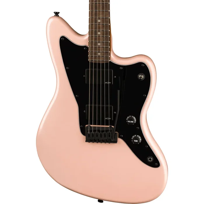 Squier Contemporary Active Jazzmaster HH Electric Guitar in Shell Pink Pearl