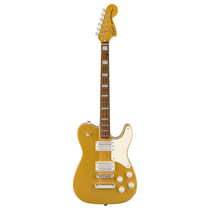 Squier Limited Edition Paranormal Troublemaker Telecaster Deluxe – Aztec Gold