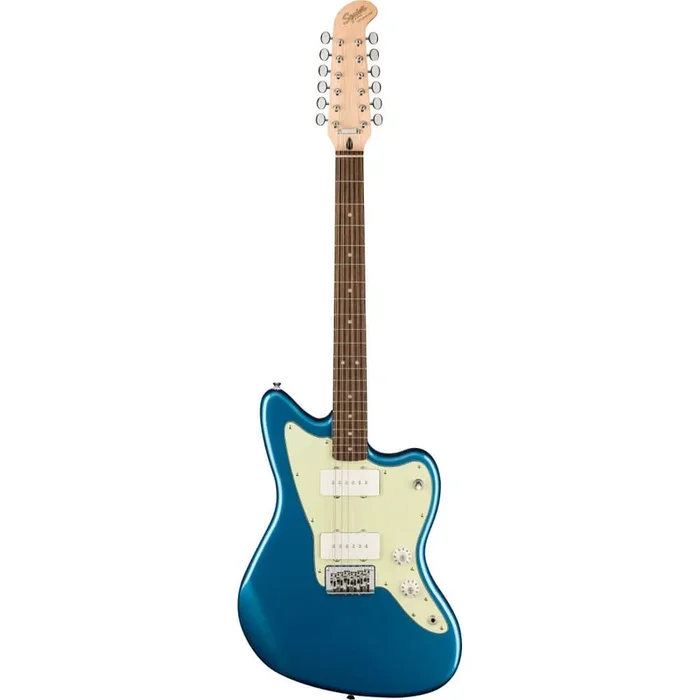 Squier Paranormal Jazzmaster XII 12-String Electric Guitar – Lake Placid Blue