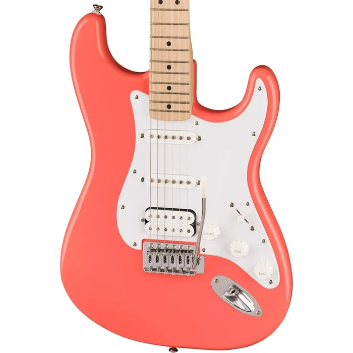 Squier Sonic Stratocaster HSS Electric Guitar – Tahitian Coral