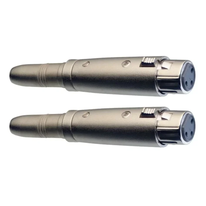 Stagg 2 x Female Stereo Jack/Female XLR Adaptor