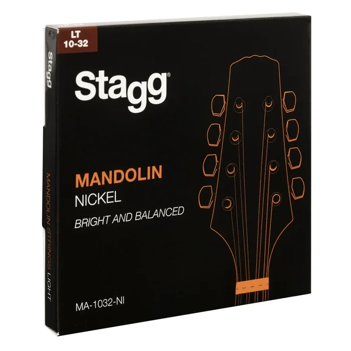 Stagg entry level mandolin string set – Nickel