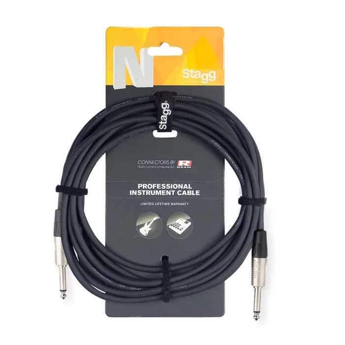 Stagg NGC1,5R 1,5M/5FT Instrument Cable Deluxe