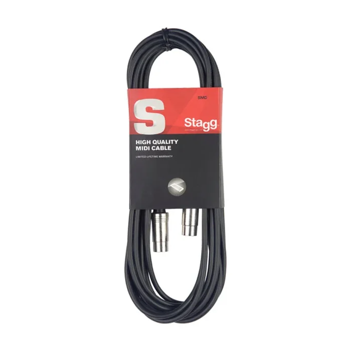 Stagg SMD1 1M/3FT MIDI CABLE METAL DINm