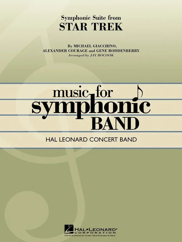 Star Trek Symphonic Suite Sb4 (Music Score/Parts)
