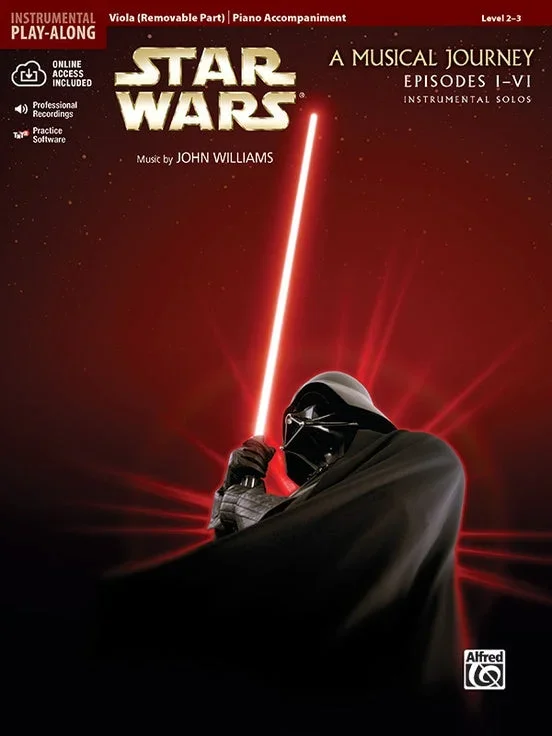 Star Wars Instrumental Solos (Movies I-VI) for Viola