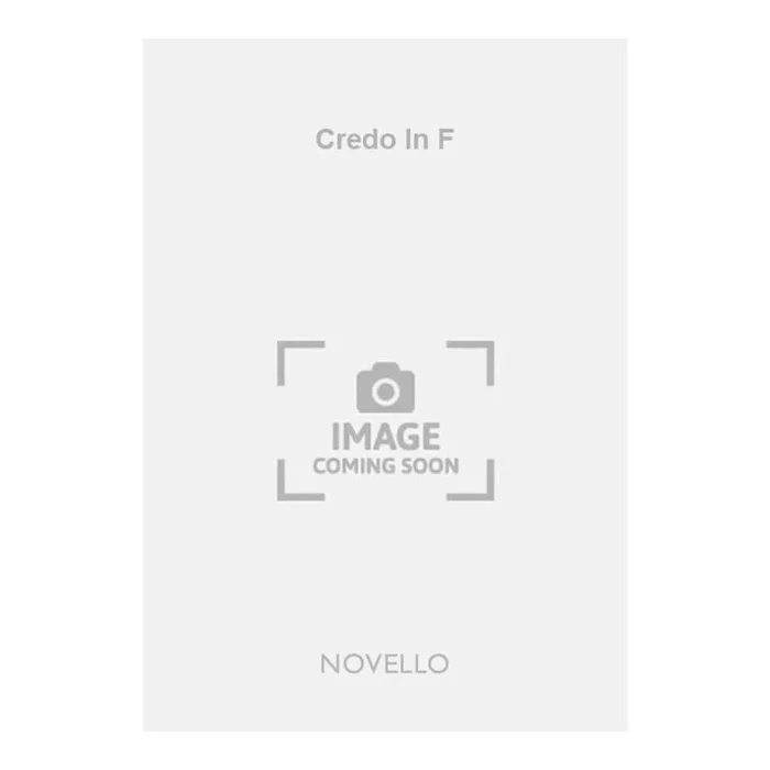 Steane, Bruce – Credo In F