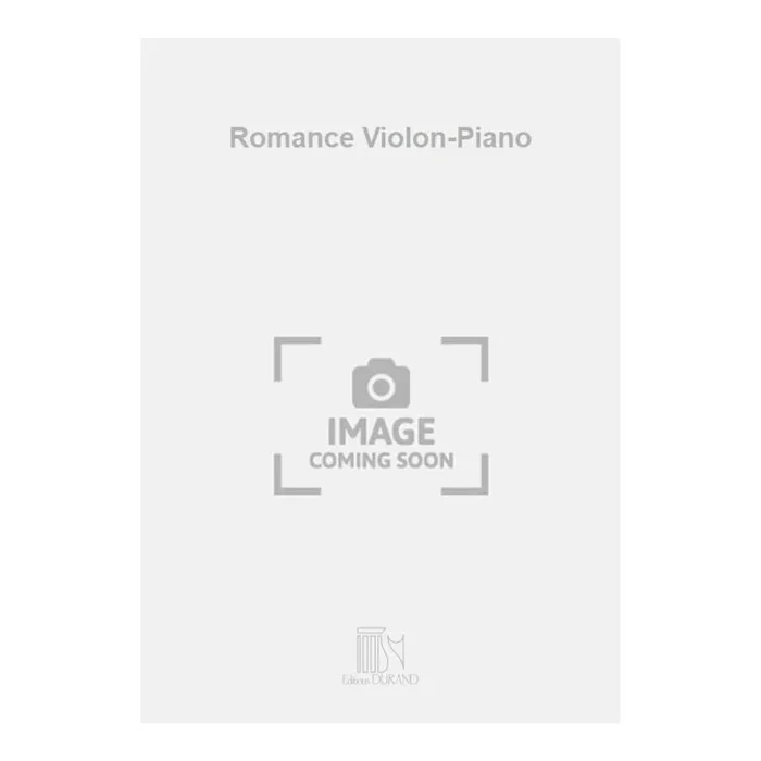Steiger, Charles – Romance Violon-Piano