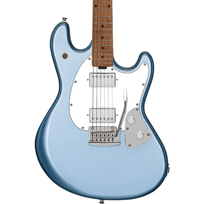 Sterling by Music Man StingRay SR50 Electric Guitar in Firemist Silver