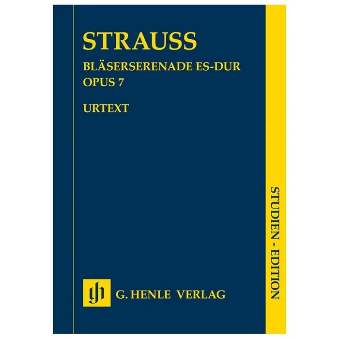 Strauss, Richard – Wind Serenade in E flat major op.7 op. 7