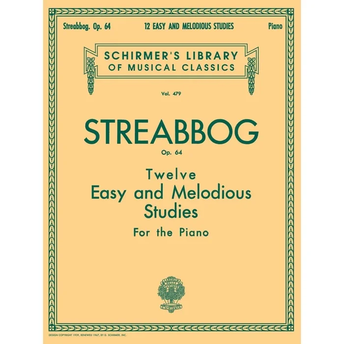 Streabbog, Louis – 12 Easy and Melodious Studies, Op. 64 (Grade 2)