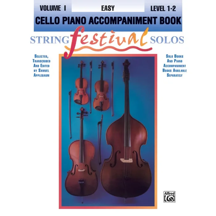 String Festival Solos Volume I – Cello Piano Accompaniment Book