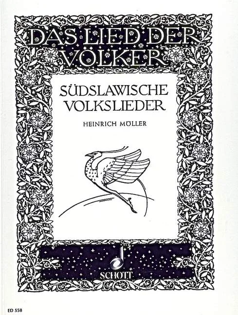 Südslawische Volkslieder, (Slowenien, Kroatien, Serbien, Bulgarien) – voice and piano – Schott Digi