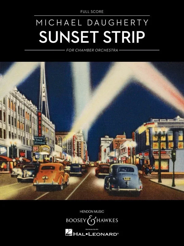 Sunset Strip Full Score Book