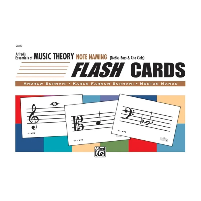 Surmani & Surmani – Flash Cards – Note Naming