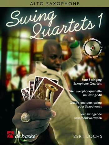 Swing Quartets: Alto Saxophone Book & CD