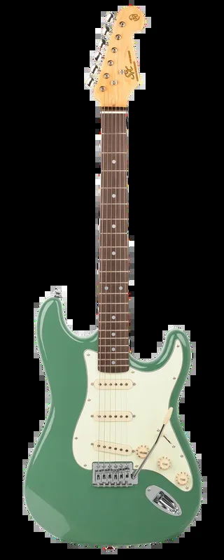 SX VES62VGN Vintage Green Electric Guitar