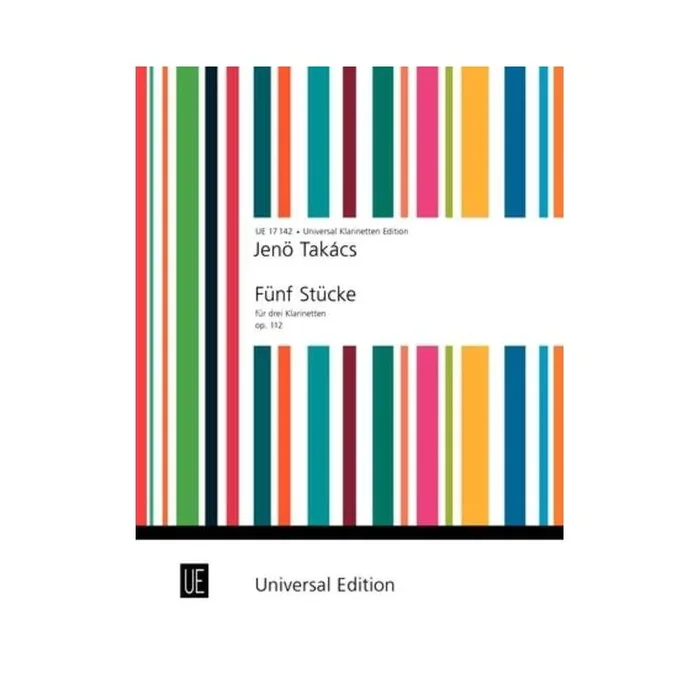 Takács, Jenoe – 5 Pieces op. 112