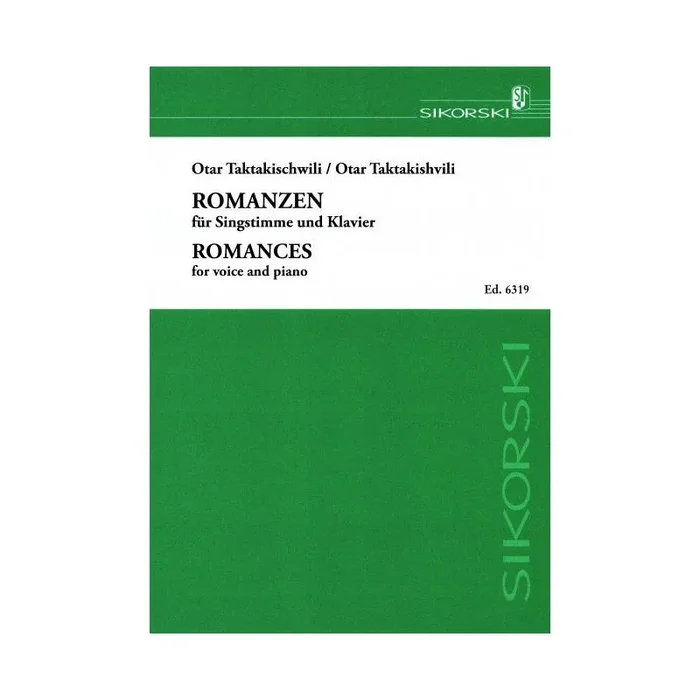 Taktakishvili, Otar – Romanzen