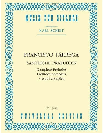 Tárrega: Complete Preludes