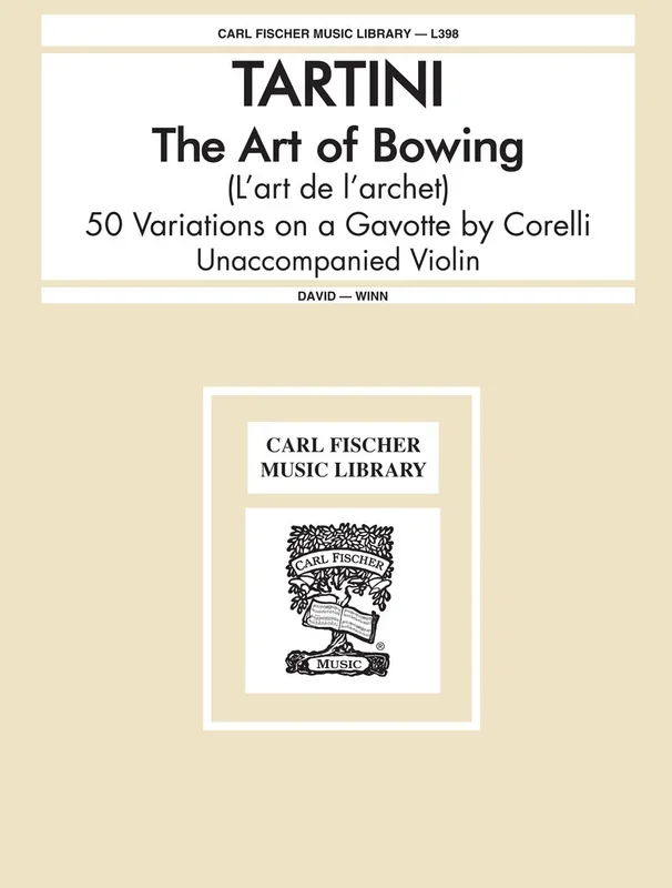 Tartini: The Art Of Bowing