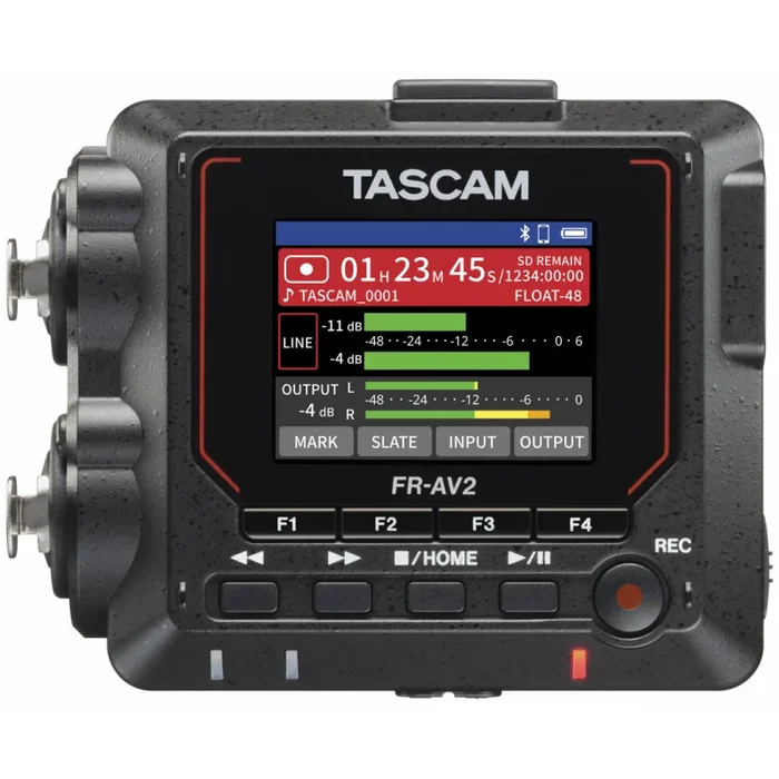 TASCAM FR-AV2 Linear PCM Recorder 32-Bit Float with Timecode Generation