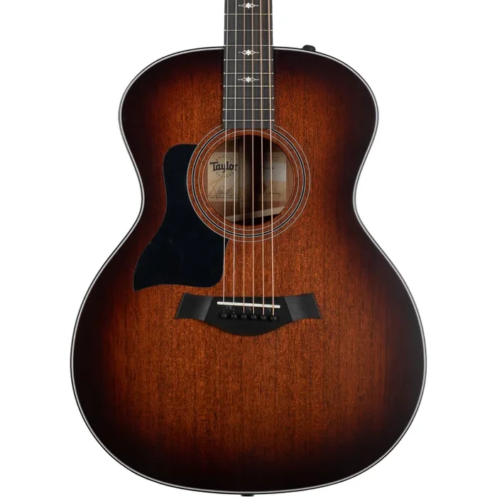 Taylor 324e Left Handed Acoustic Electric Guitar – Shaded Edgeburst