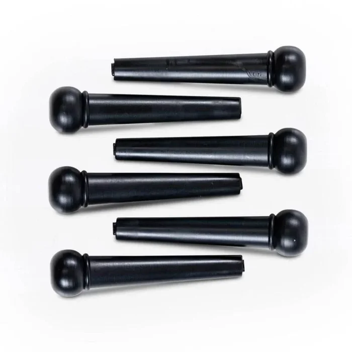 Taylor 7250 Bridge Pins 6 Pack Ebony