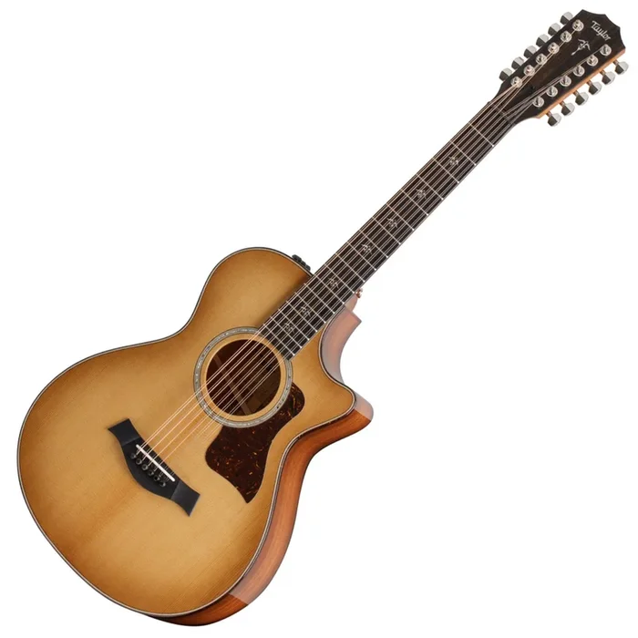 Taylor GC Urban Ironbark 12 String Cutaway Acoustic Electric in Honeyburst w/Deluxe Hardshell Brown Case – 552CE