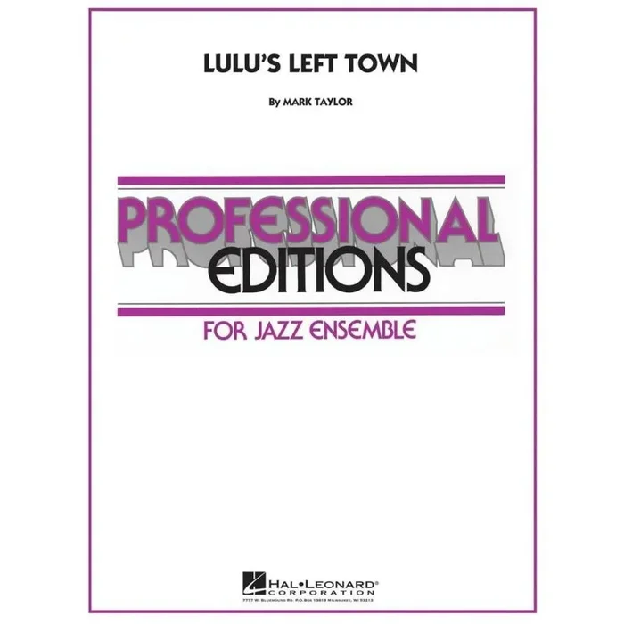 Taylor, Mark – Luluïs left Town