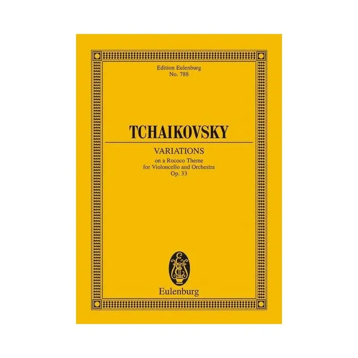 Tchaikovsky, Peter Iljitsch – Variations on a Rococo Theme op. 33