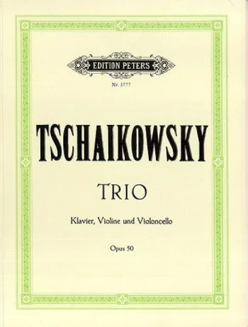 Tchaikovsky : Piano Trio: Op50: A Minor: Piano Trio (Peters)