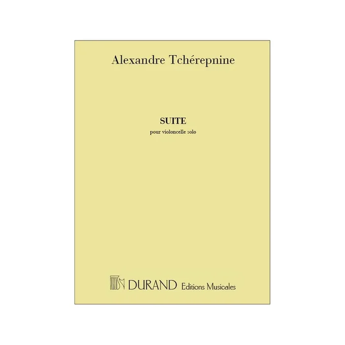 Tcherepnin, Alexander – Suite Violoncelle Seul