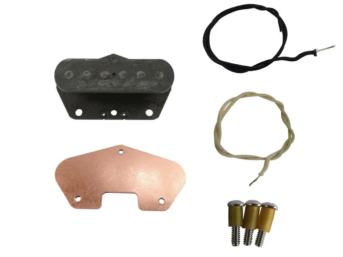 Telecaster bridge pickup build kit (constructed frame) – aged version