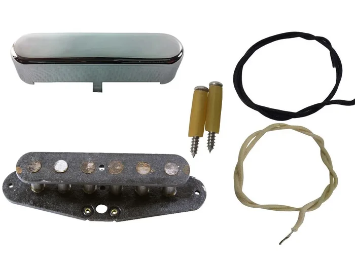 Telecaster neck pickup building kit (constructed frame) – aged version