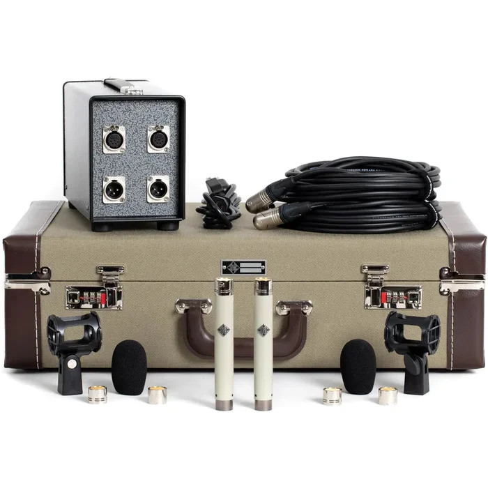 Telefunken ELA M 260 Master Stereo Set Small Diaphragm Vacuum Tube Microphones