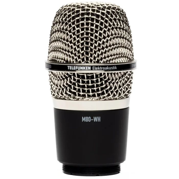 Telefunken M80-WH Wireless Dynamic Microphone Capsule, Chrome