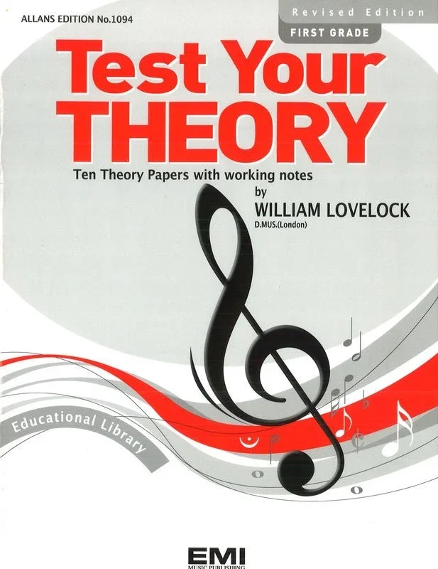 Test Your Theory First Grade – Lovelock