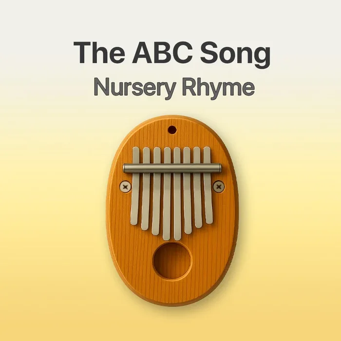 The ABC Song – 8 Note Pocket Kalimba Tab