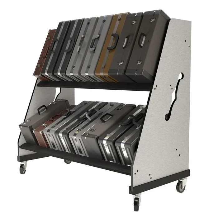 The Band Room™ Trumpet Case Storage Rack for Music Teachers