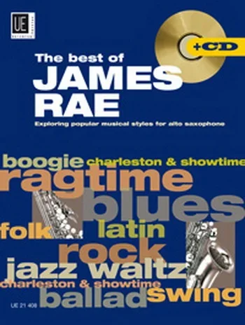 The Best Of James Rae – Saxophone & Piano – Bk&CD