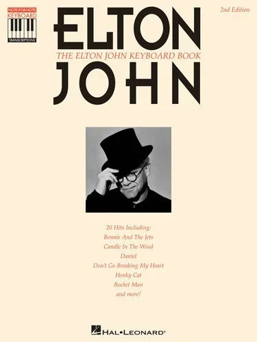 The Elton John Keyboard Book – Keyboard Transcription Songbook