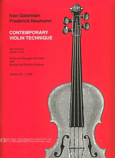 The Galamian Contemporary Violin Technique – Volume 1