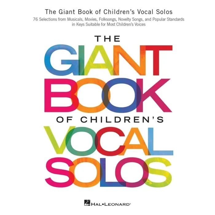 The Giant Book of Children’s Vocal Solos