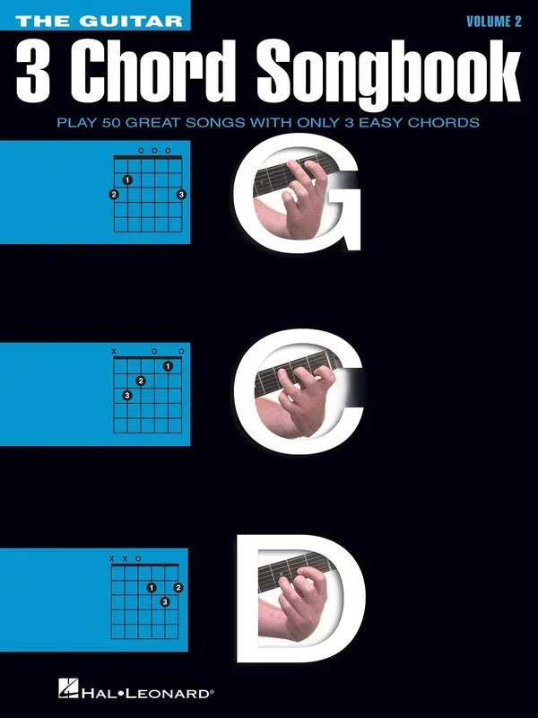 The Guitar 3-Chord Songbook – Volume 2 G-C-D