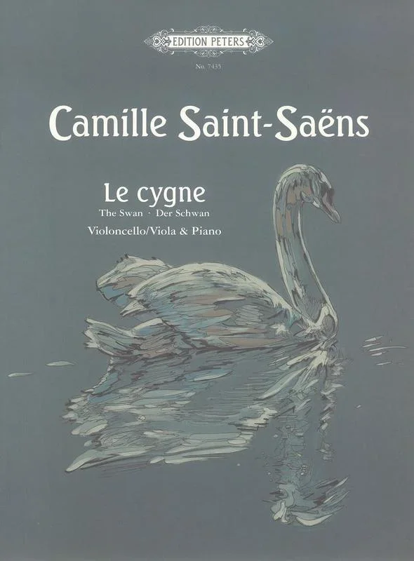 The Swan (Le Cygne) for Cello or Viola and Piano