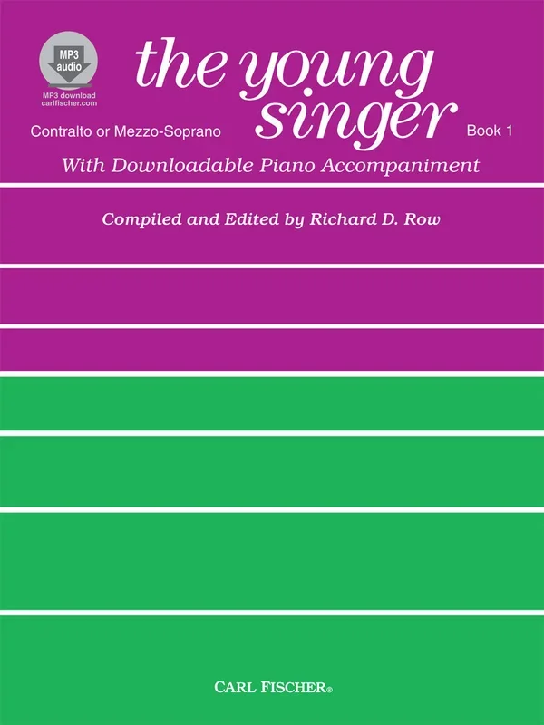 The Young Singer – Book 1 (Contralto/Mezze-Soprano)